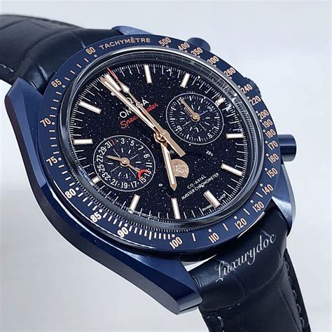 omega blue side of the moon price|omega blue side of the moon watch.